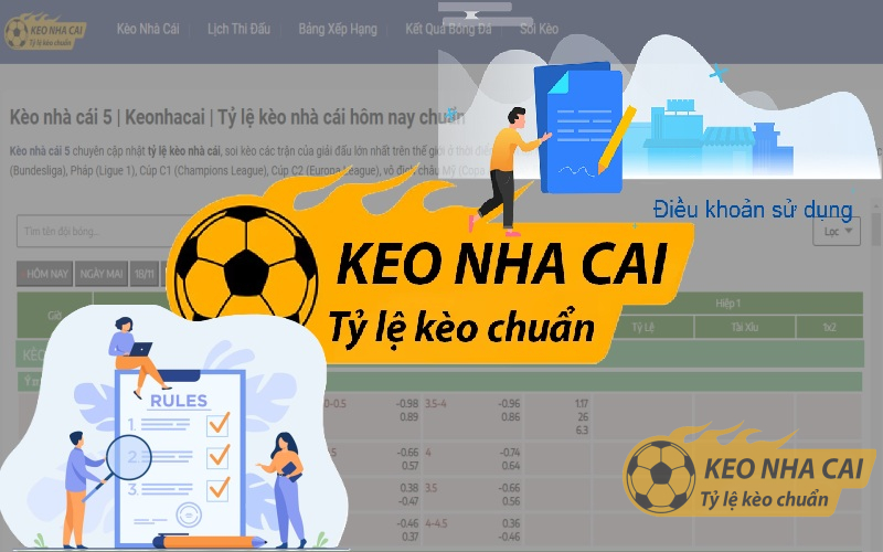 Điều khoản sử dụng kèo nhà cái 5